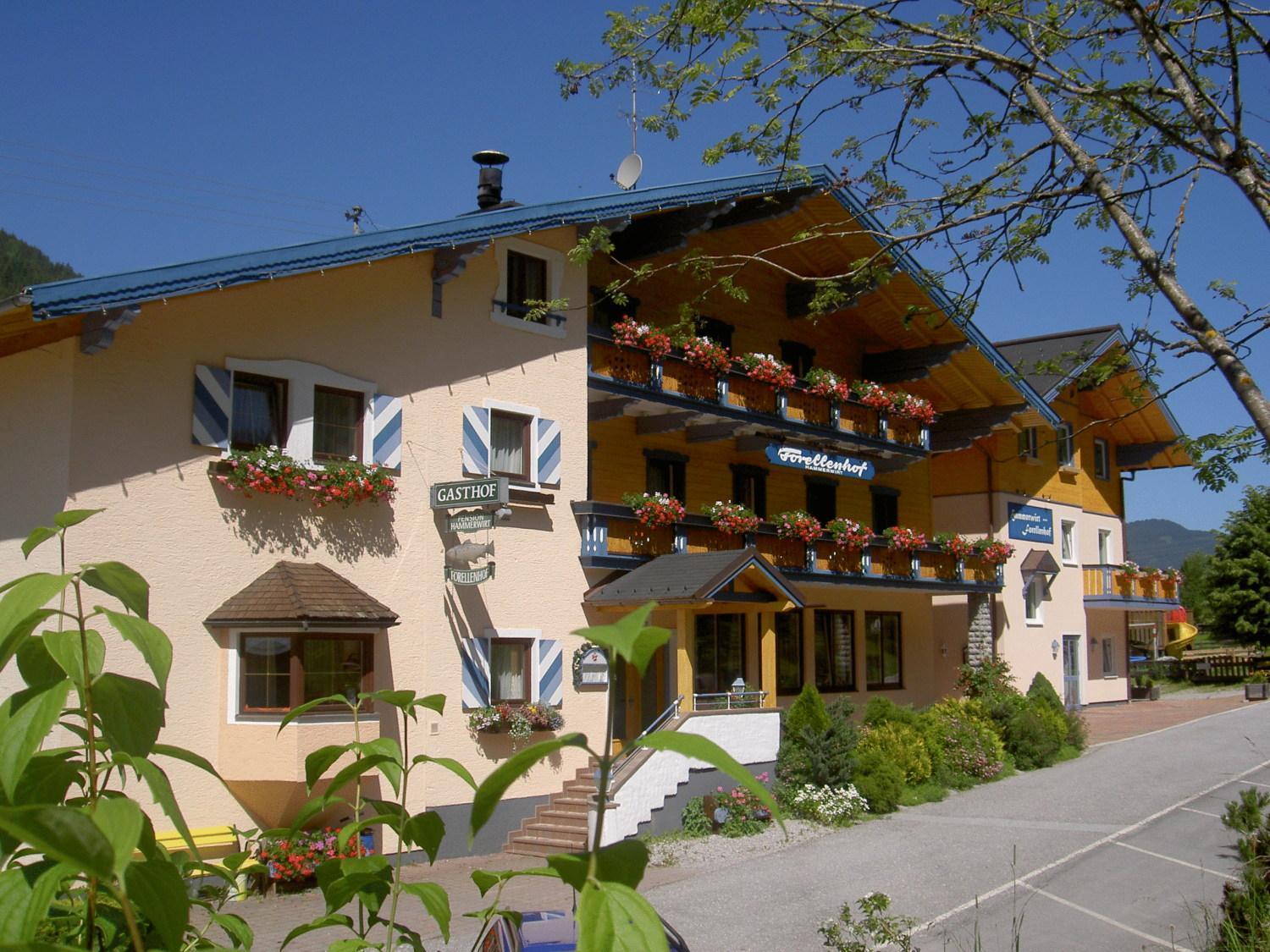 Hotel Hammerwirt - Forellenhof Untertauern Exteriör bild