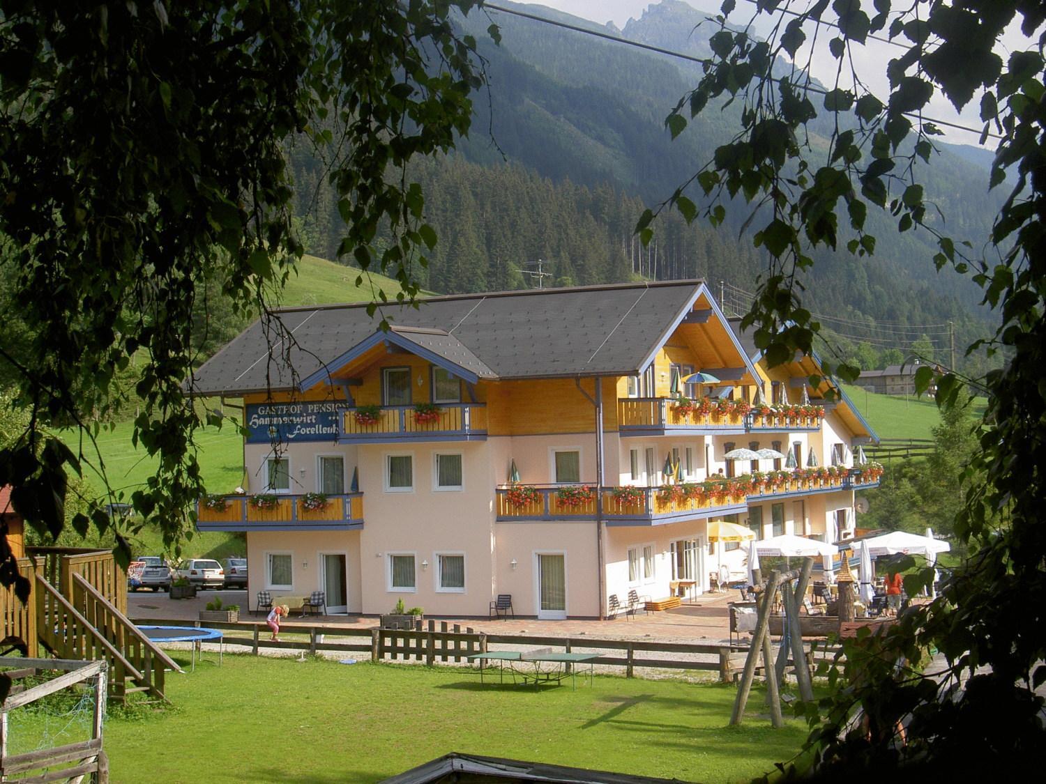 Hotel Hammerwirt - Forellenhof Untertauern Exteriör bild
