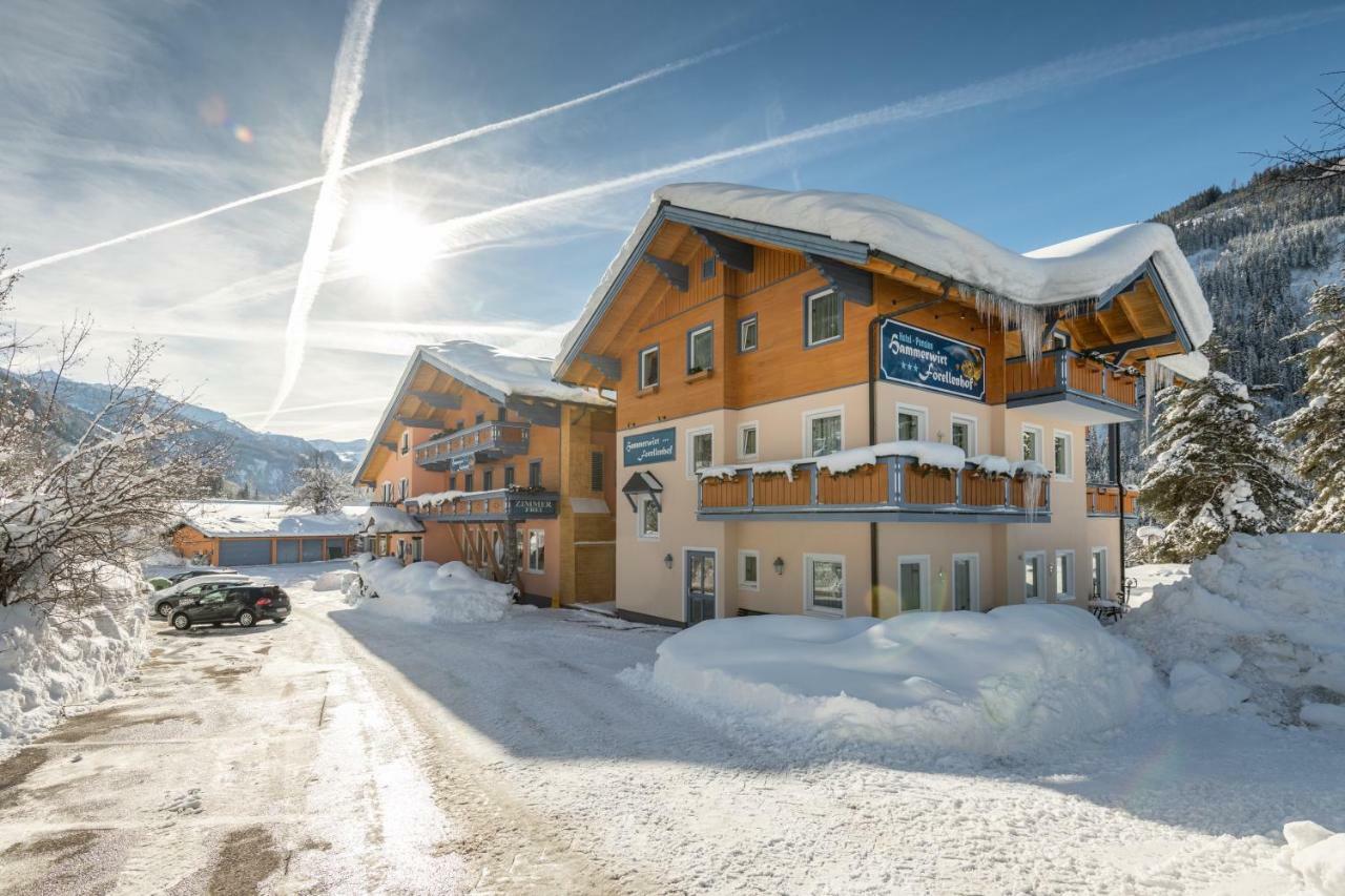 Hotel Hammerwirt - Forellenhof Untertauern Exteriör bild
